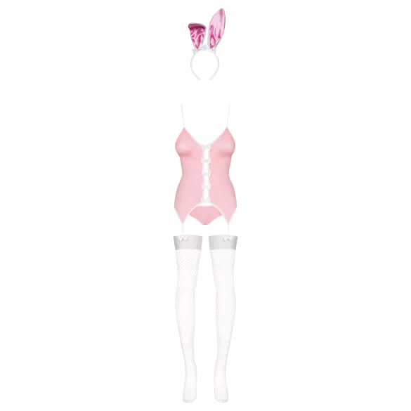 Obsessive - Costume lapin sexy femme - rose - L/XL