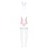 Obsessive - Costume coquine lapin (rose) - L/XL