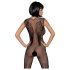 Obsessive N112 - Combinaison Filet Ailes d'Ange - Noir (S-L)