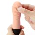 TENGA Iroha Zen - Vibromasseur ultra-doux en silicone (Pêche)