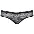 Obsessive Frivolla - culotte dentelle piquante - noir