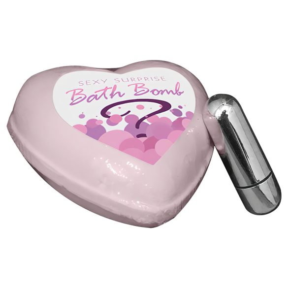 Kheper Games - mini vibromasseur dans boule de bain - champagne fraise