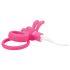 Screaming O Ohare - anneau vibrant lapin rechargeable (rose)