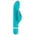 B SWISH Bwild Classic Bunny - vibromasseur turquoise à double stimulation