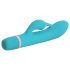 B SWISH Bwild Classic Bunny - vibromasseur turquoise à double stimulation