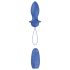 B SWISH Bfilled Classic - Vibromasseur anal bleu avec télécommande