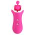 FEELZTOYS Clitella - Vibromasseur oral rotatif rechargeable (rose)