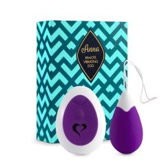 FEELZTOYS Anna - œuf vibrant sans fil rechargeable (violet)