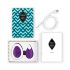 FEELZTOYS Anna - œuf vibrant sans fil rechargeable (violet)