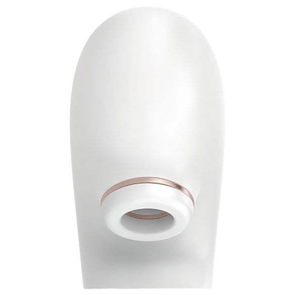 Satisfyer Pro 4 Couples - vibromasseur couple à ondes d’air rechargeable - blanc