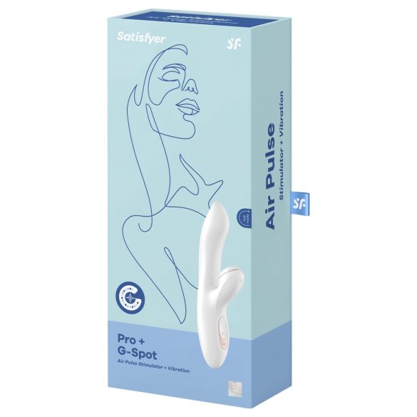 Satisfyer Pro+ G-spot - stimulateur clitoridien et vibromasseur point G