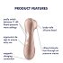 Satisfyer Pro 2 Gen2 - stimulateur rechargeable (marron)
