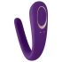 Satisfyer Double Classic - vibromasseur couple étanche, rechargeable (violet)