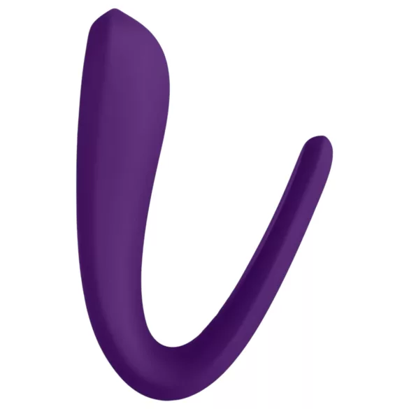 Satisfyer Double Classic - vibromasseur couple étanche (violet)