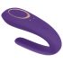 Satisfyer Double Classic - vibromasseur couple étanche, rechargeable (violet)