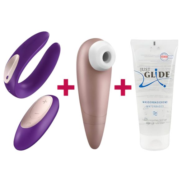 Pack 3 pièces Satisfyer vibromasseur pour couples
