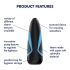 Satisfyer Men One - masturbateur aspirant (bleu-noir)