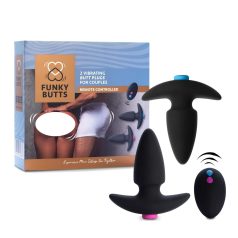 FEELZTOYS Funkybutts - Set anal vibrant radio (noir)