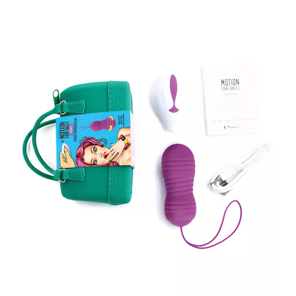 FEELZTOYS - œuf vibrant étanche - violet