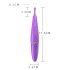 Zumio Soft - Vibromasseur clitoridien rechargeable (violet)