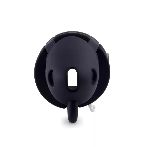LOCK A WILLY - cage pénis avec cadenas - silicone noir