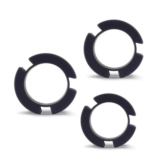 LOCK A WILLY - cage pénis avec cadenas - silicone noir