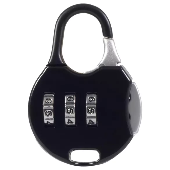 LOCK A WILLY - cage pénis avec cadenas - silicone noir