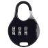 LOCK A WILLY - Cage pénis silicone avec cadenas (noire)