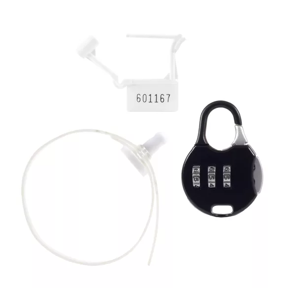 LOCK A WILLY - cage pénis avec cadenas - silicone noir