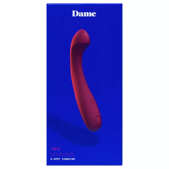 Dame Arc - vibromasseur point G rechargeable - silicone rose