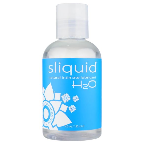 Sliquid H2O - Lubrifiant à base d'eau 125ml - Sensation douce