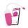 Magic Motion Vini - Œuf vibrant intelligent (rose-blanc)