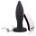 Plug Hurleur - Vibromasseur Anal Sans Fil, Rechargeable (Noir)