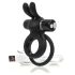 O Gémissant - anneau vibrant rechargeable noir
