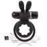 O Gémissant - anneau vibrant rechargeable noir