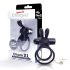 O Gémissant - anneau vibrant rechargeable noir