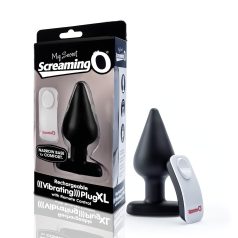 Plug Hurleur XL - Vibromasseur Anal (Noir)