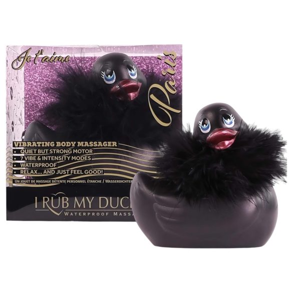 My Duckie Paris 2.0 - vibromasseur clitoridien (noir)