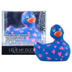   My Duckie Romance 2.0 - vibromasseur clitoridien étanche (bleu-rose)