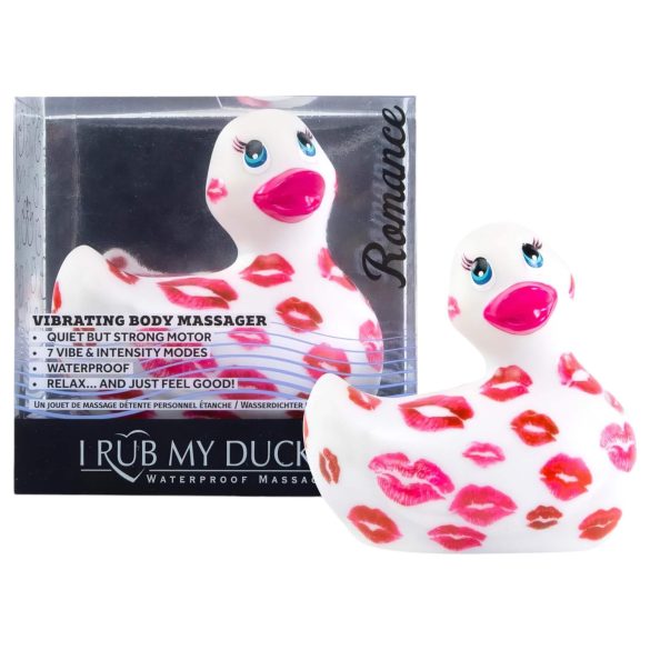 My Duckie Romance 2.0 - vibromasseur étanche blanc-rose
