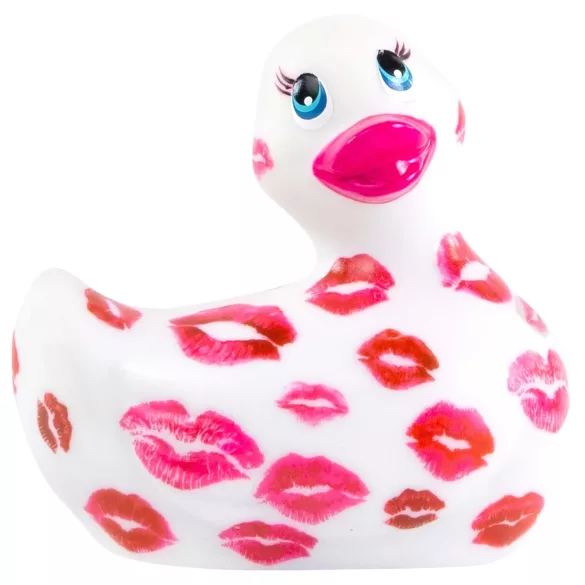 My Duckie Romance 2.0 - vibromasseur clitoridien étanche (blanc-rose)
