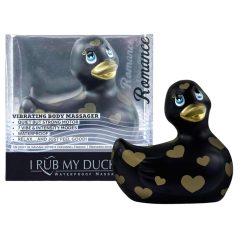   My Duckie Romance 2.0 - vibromasseur clitoridien (noir-doré)