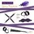RS Soiree Kinky Me Softly - Ensemble BDSM de Bondage - Violet (7 pièces)
