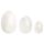 La Gemmes Yoni – Ensemble de Boules de Jade - Quartz (3 pièces)