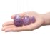 La Gemmes Yoni - set de boules de geisha - améthyste (3 pièces)
