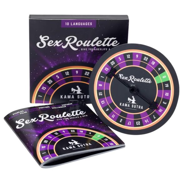 Roulette de Sexe Kama Sutra - jeu érotique (10 langues)
