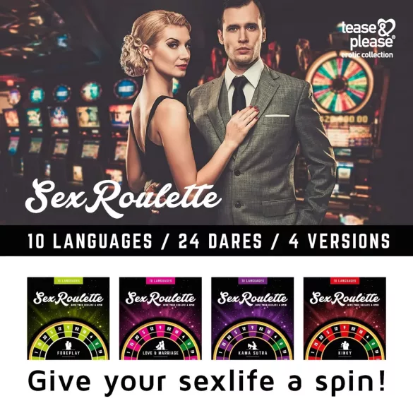 tease & please - Sex Roulette Préliminaires - Jeu de société de roulette pour couples