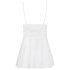 Obsessive 810-BAB-2 - babydoll dentelle et string (blanc)