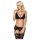 Set de lingerie en dentelle noir Obsessive 810-SEG-1