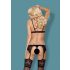 Set de lingerie en dentelle noir Obsessive 810-SEG-1